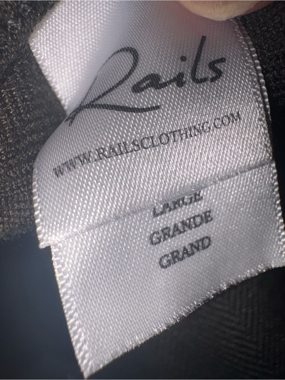 Rails Hunter Shirt Olive Black Tie Dye Waves Button Up Size L NWT Casual - Picture 5 of 7
